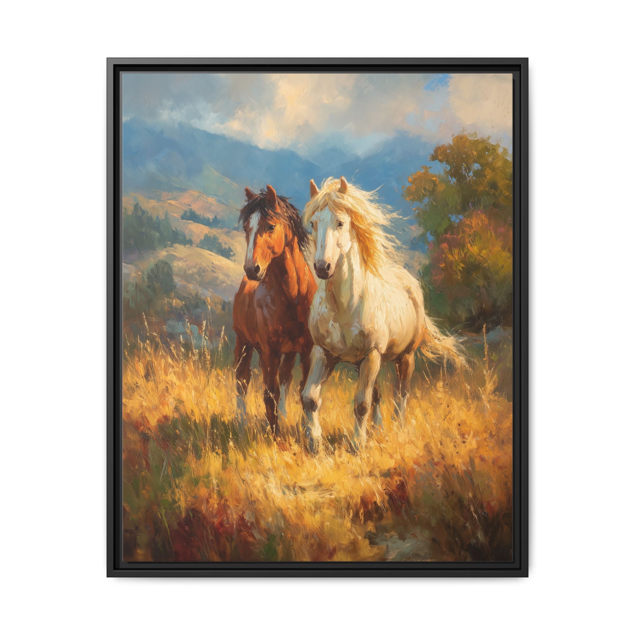 Wild Horses at Sunset Trail